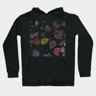 Autumn, Leaves Pattern 15 Hoodie